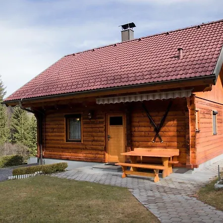 別荘 Holzhaus Klippitzblickhuette Wiesenau